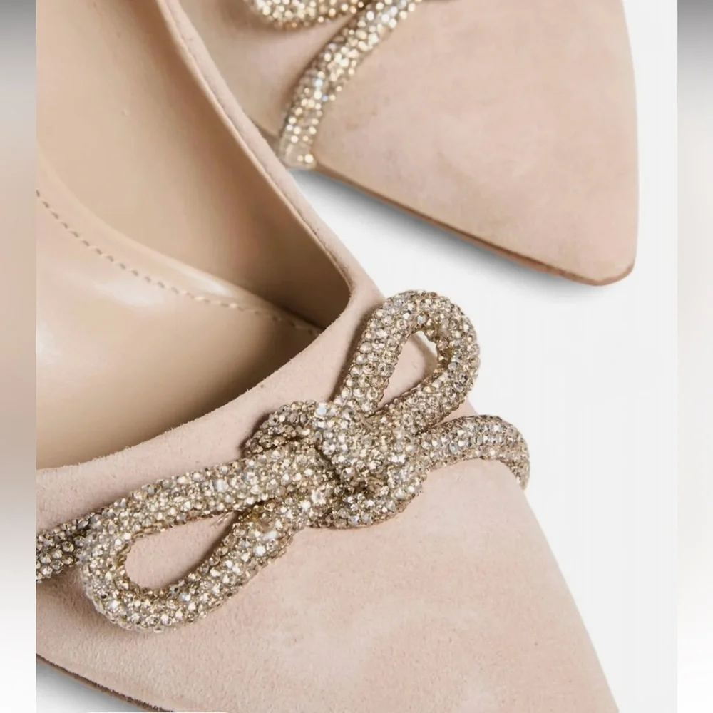 Deela Pumps In Cappuccino Suede - Picture 3 of 8